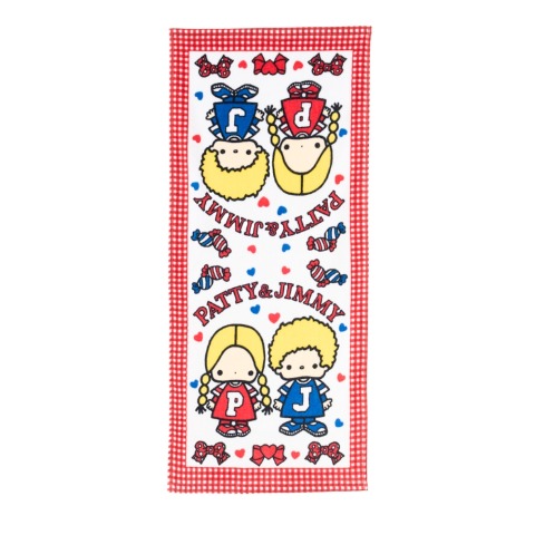 フェイスタオル（5枚組・パティ&ジミー）