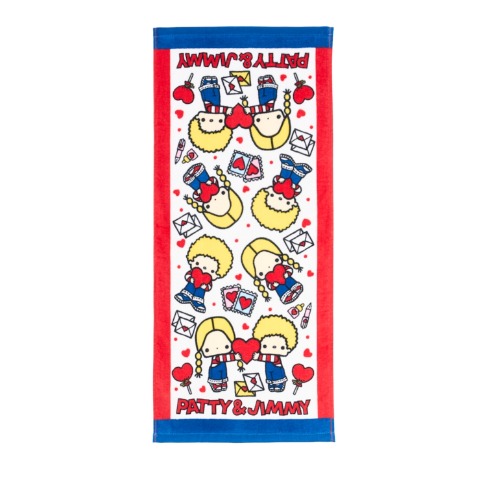 フェイスタオル（5枚組・パティ&ジミー）