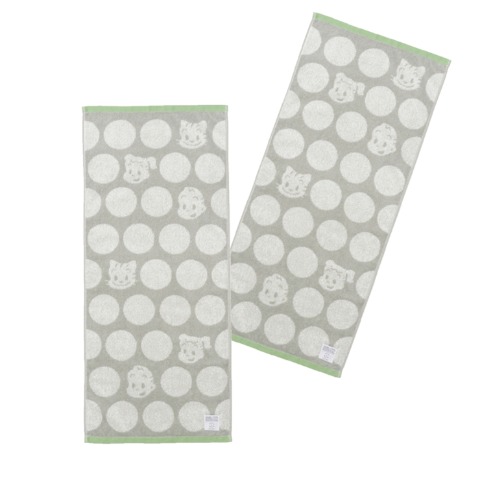 フェイスタオル（同柄2枚組　SEASON REASON・OSAMU GOODS）