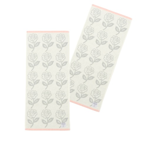 フェイスタオル（同柄2枚組　SEASON REASON・OSAMU GOODS）