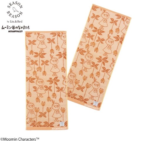 フェイスタオル（同柄2枚組　SEASON REASON・MOOMIN VALLEY）
