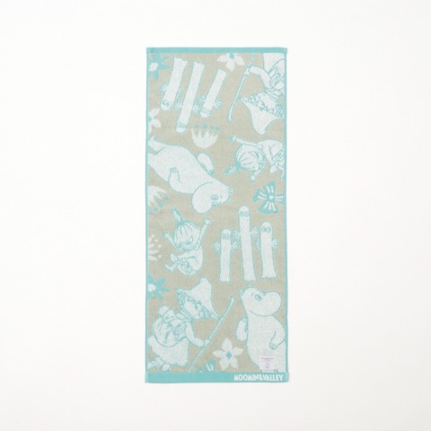 フェイスタオル（同柄2枚組　SEASON REASON・MOOMIN VALLEY）