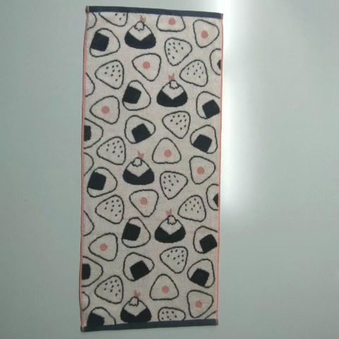 2枚組フェイスタオル（4つのこだわり・おにぎり）