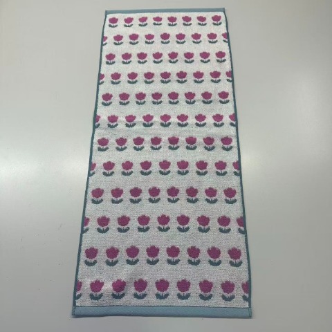 2枚組フェイスタオル（4つのこだわり・チューリップ）