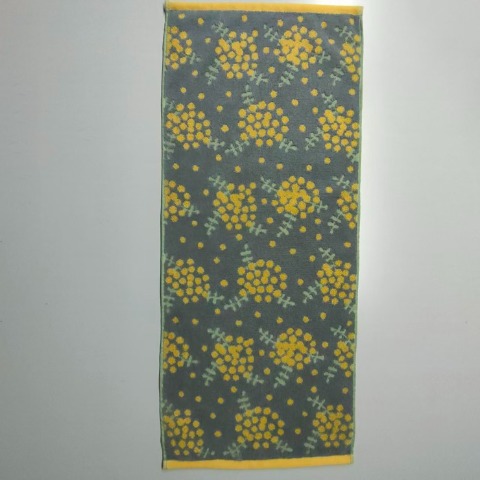 2枚組フェイスタオル（4つのこだわり・ミモザ）