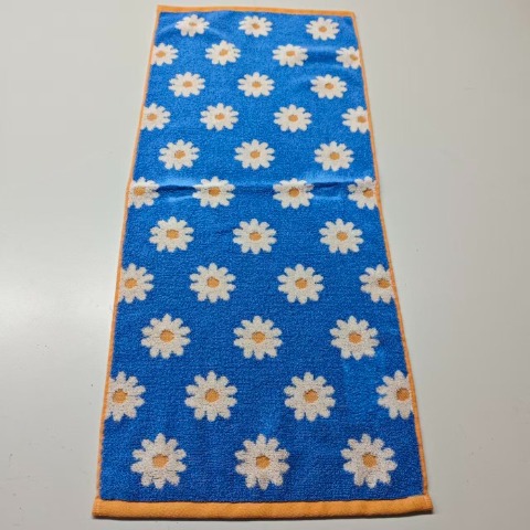 2枚組フェイスタオル（4つのこだわり・マーガレット）