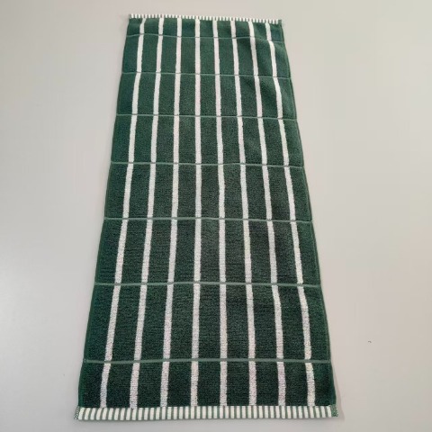 2枚組フェイスタオル（4つのこだわり・チェック）