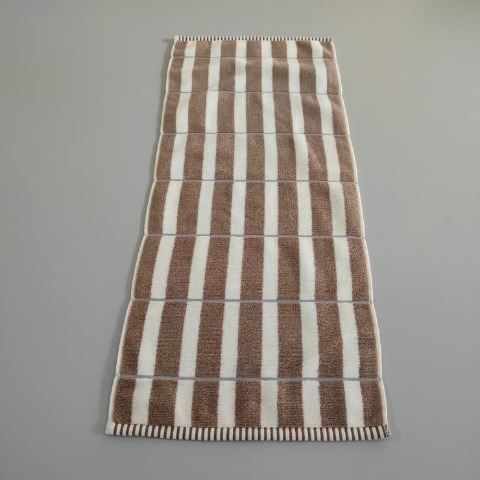 2枚組フェイスタオル（4つのこだわり・チェック）