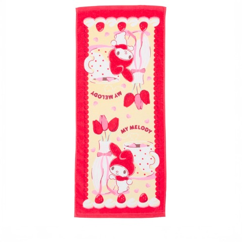 フェイスタオル（同柄2枚組・マイメロディ）