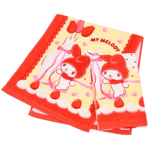 フェイスタオル（同柄2枚組・マイメロディ）