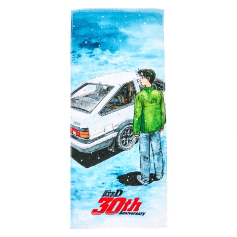 フェイスタオル（2枚組・頭文字D）