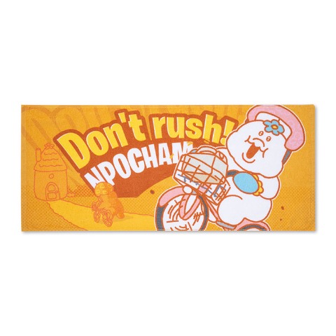 フェイスタオル（同柄2枚組・んぽちゃむ）