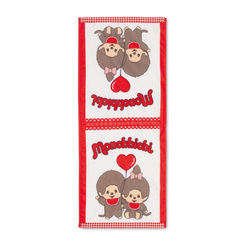 フェイスタオル（同柄2枚組・モンチッチ）