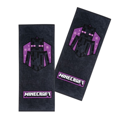 フェイスタオル（同柄2枚組･マインクラフト）