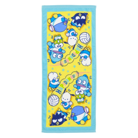 フェイスタオル（同柄2枚組・はぴだんぶい）