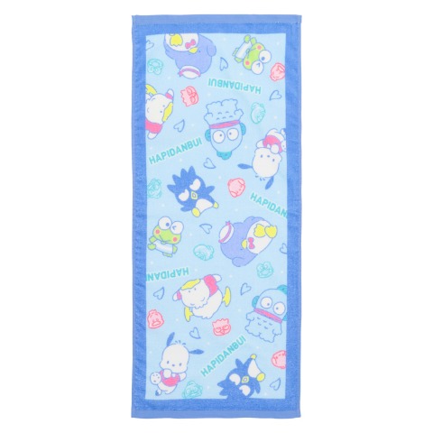 フェイスタオル（同柄2枚組・はぴだんぶい）