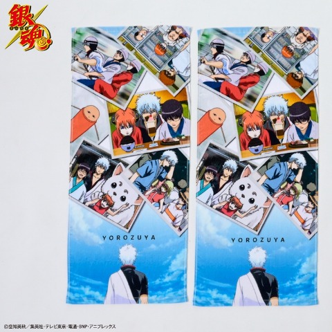 フェイスタオル（同柄2枚組・銀魂）