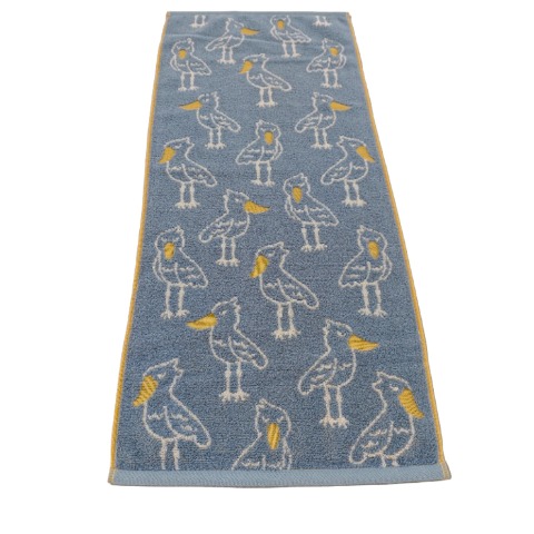 2枚組フェイスタオル（4つのこだわり・ハシビロコウ）