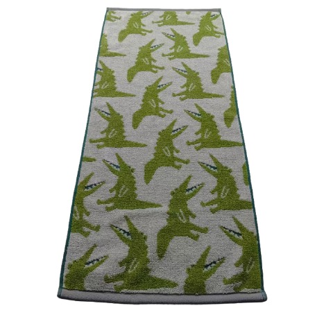 2枚組フェイスタオル（4つのこだわり・わに）