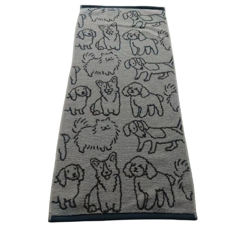 2枚組フェイスタオル（4つのこだわり・犬）