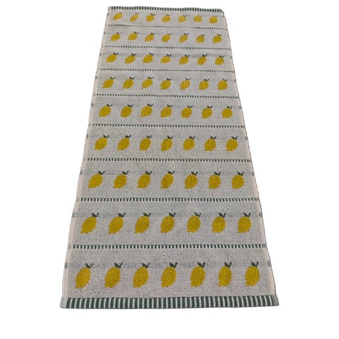 2枚組フェイスタオル（4つのこだわり・レモン）