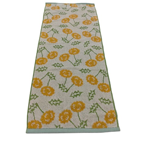 2枚組フェイスタオル（4つのこだわり・たんぽぽ）