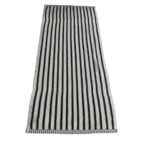 2枚組フェイスタオル（4つのこだわり・細ストライプ）