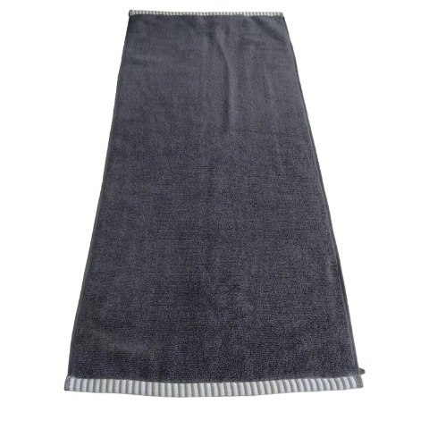 2枚組フェイスタオル（4つのこだわり・細ストライプ）