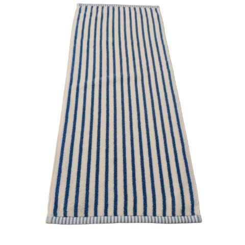 2枚組フェイスタオル（4つのこだわり・細ストライプ）