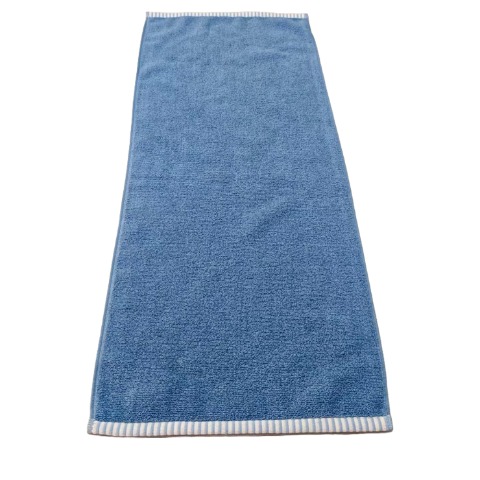 2枚組フェイスタオル（4つのこだわり・細ストライプ）