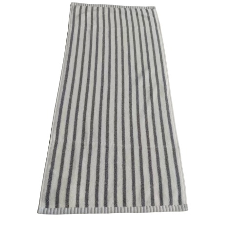 2枚組フェイスタオル（4つのこだわり・細ストライプ）