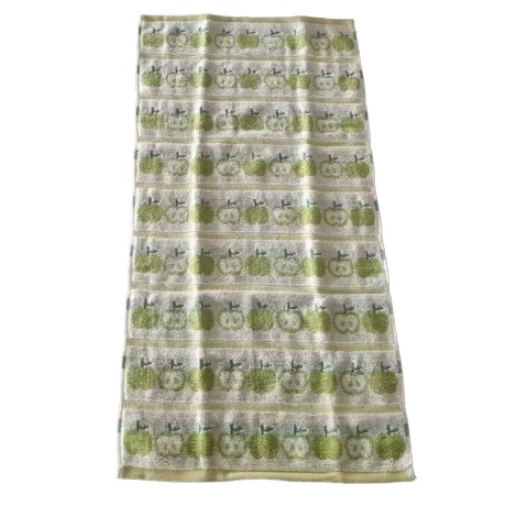 2枚組フェイスタオル（4つのこだわり・りんご）