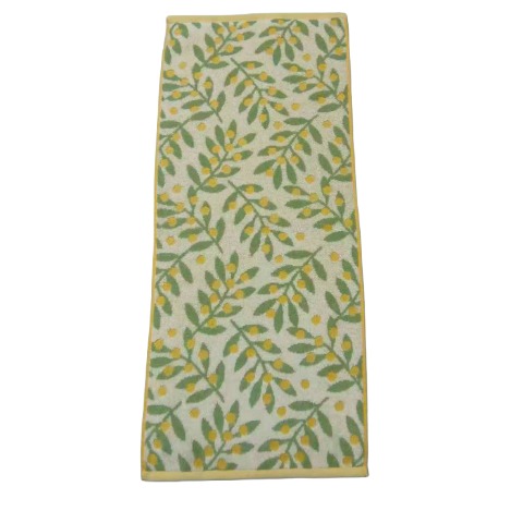 2枚組フェイスタオル（4つのこだわり・ミモザ）