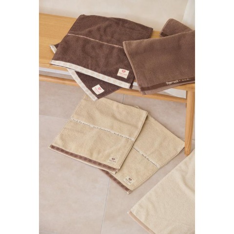 フェイスタオル（同柄2枚組・yumi）