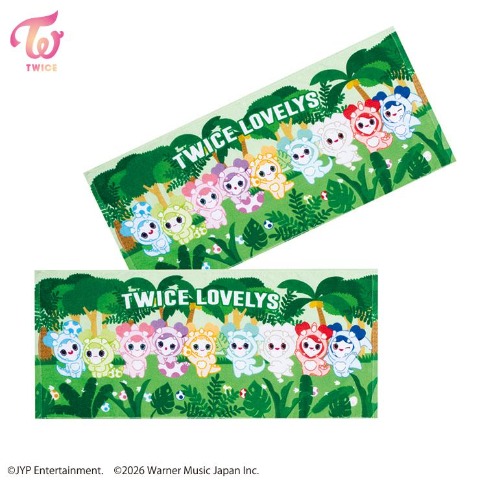 しまむらTWICE LOVELYS ブランケット しまむらTWICE LOVELYS