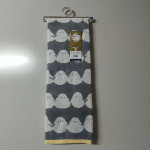 バスタオル（4つのこだわり・小鳥）