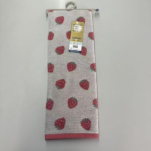 バスタオル（4つのこだわり・いちご）