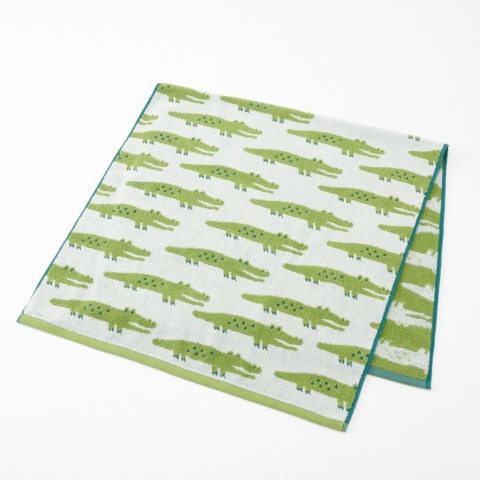 バスタオル（4つのこだわり・ワニ）