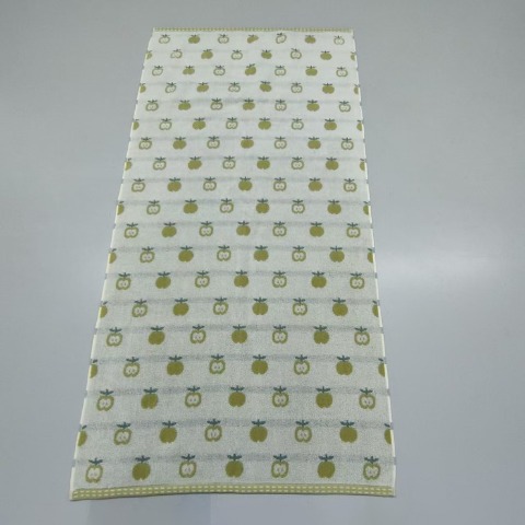 バスタオル（4つのこだわり・青りんご）