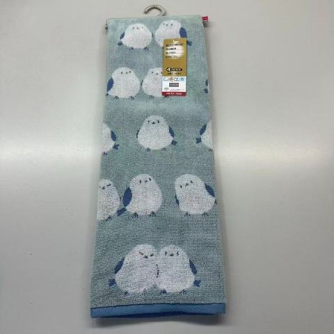 バスタオル 大判（4つのこだわり・小鳥）