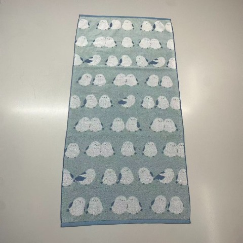 バスタオル 大判（4つのこだわり・小鳥）