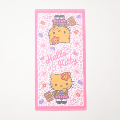 バスタオル（ハローキティ）