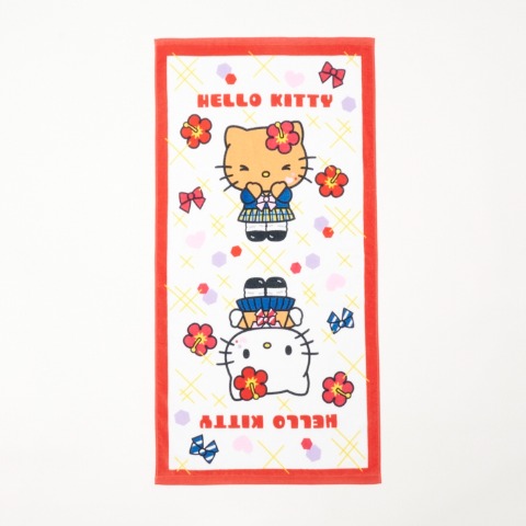 バスタオル（ハローキティ）