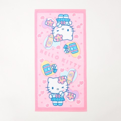 バスタオル（ハローキティ）