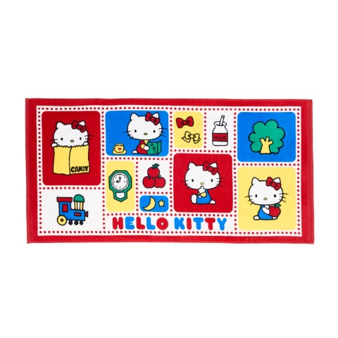 バスタオル（5枚組・ハローキティ）