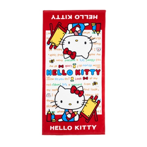 バスタオル（5枚組・ハローキティ）
