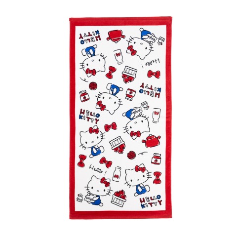 バスタオル（5枚組・ハローキティ）