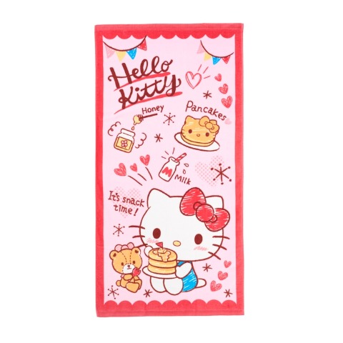 バスタオル（5枚組・ハローキティ）