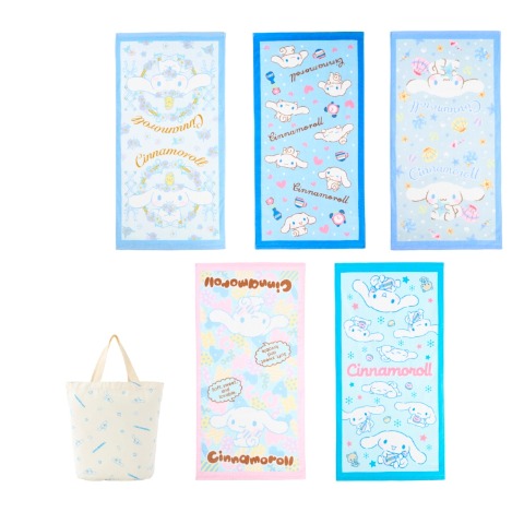 バスタオル（5枚組・シナモロール）