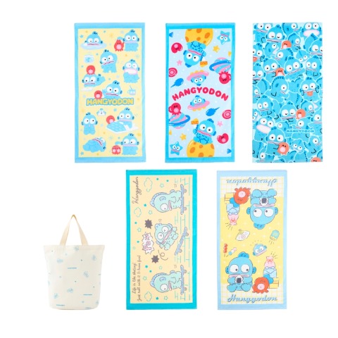 バスタオル（5枚組・ハンギョドン）